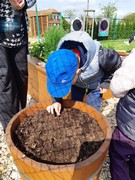 Pracujeme na zahrádce